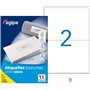 Agipa 101310 Lot de 200 Etiquettes multi usage coins arrondis 199