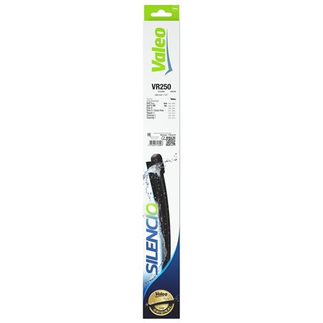 VALEO Silencio Balai d'essuie glace VR250 574300 Durée de l'arrière: 335mm Set 1 unité (pour véhicules à gauche et à droite)