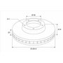 VALEO-672942-Disque de frein-VALEO - Disques de frein peints - 672942 - Boîte de 2 disques ventilés - Essieu avant - Qualité et 
