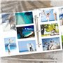 Ceanothe Album Photo 10x15 cm Pochette Illustré 400 Photos - Album Souvenirs Voyages Vacances Famille Idée Cadeau - Format Photo