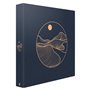 Ceanothe Album Photo 10x15 cm Pochette Nuit Orientale Bleu 200 Photos Espaces pour légender 100 Pages Couleur Ivoire Voyage Eleg