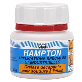 GEB 100111 Hampton Graisse décapante pour soudure à étain Boîte N° 1 175 g