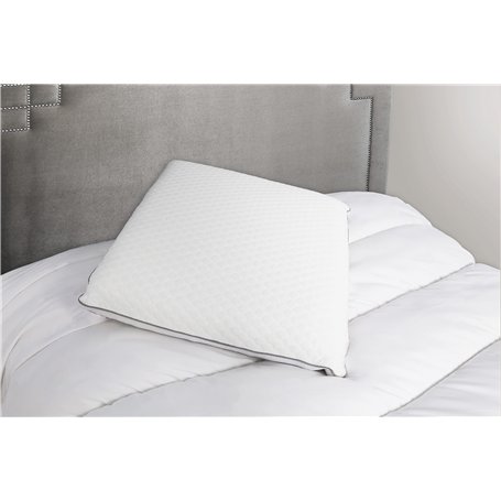 DODO | Oreiller Natur-Reflex | Latex Naturel | à mémoire de Forme 60x60 | Maintien des Cervicales | Durable et Confortable | Tai