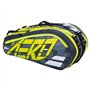 Babolat Rhx6 Pure Aero Sac pour Raquette de Tennis Gris/Jaune/Blanc 6 Unisexe, Taille Unique