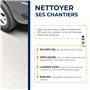 STARWAX Décrassant Intensif Concentré pour Sols Carrelés - 1L - Élimine en Profondeur - Pour Carrelages Poreux et Non Poreux