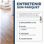 STARWAX - Entretien Brillant pour Parquets et Sols Stratifiés - Nettoie et Ravive la Brillance - Non Glissant - Sans Rinçage - F
