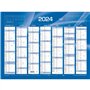 QUO VADIS - 1 Calendrier de Banque Bleu - Année 2025-55x40