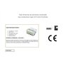 Wago WAG2273BL10 Pack 10 Bornes de connexion universelle tous conducteurs Type 2273 Mini/ 8 entrées