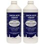 Marius Fabre - Savon noir liquide à l'huile d'olive - Nettoyant naturel universel - Lot de 2 bouteilles de 1 l
