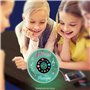 VTech - Kidi Smart Glow Art, Enceinte Bluetooth Lumineuse et Intelligente à Personnaliser avec 2 Feutres Effets Néons, Activités