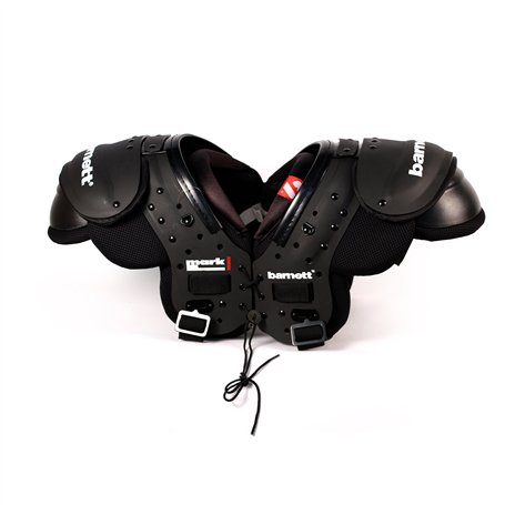 BARNETT Mark I Noir Taille L épaulière de Football américain Pro