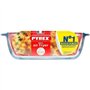 Plat air fryer - PYREX - 1450141 - Carré - En verre borosilicate - 20 x 17 cm