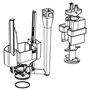 Mécanisme de chasse bâti-support WC encastré QFX ALLIA SELLES