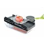Mastrad – Mandoline avec réservoir – 2 Râpes et 3 Lames Acier Inoxydable – Facile D’Utilisation – Confort & Sécurité – 1 Réservo