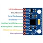 Youmile 5Pack MPU-6050 Module d'accéléromètre GY-521 Gyroscope à 3 axes Accéléromètre à 3 axes Capteur 6DOF Convertisseur AD 16 
