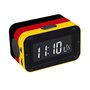 BigBen Interactive RR30 Radio Réveil Motif Allemagne Noir