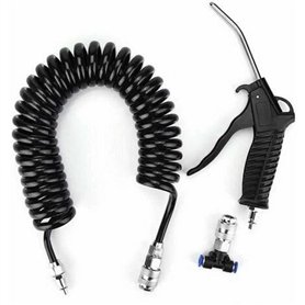 Pistolet soufflette - HTC EQUIPEMENT - Air professionnel - Tuyau 5 M - 13 KG/ cm2