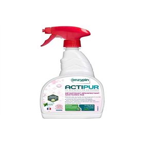 ENZYPIN ACTIPUR - Détergent désinfectant sanitaires prêt à l'emploi - pulvérisateur de 750ml