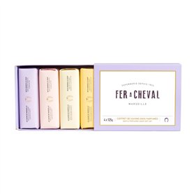 Coffret de Savons Doux Parfumés 4 X 125G