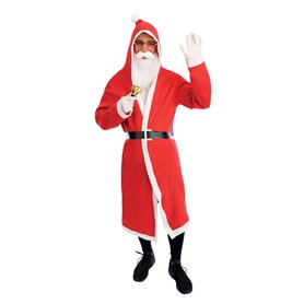 P'TIT CLOWN - 12073 - Costume Père Noël Adulte - Santa Claus - Manteau avec Capuche