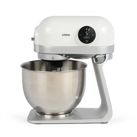 Robot pâtissier LIVOO DOP234 - 1200 Watts - 5 litres - Mouvement planétaire - 6 niveaux de vitesse