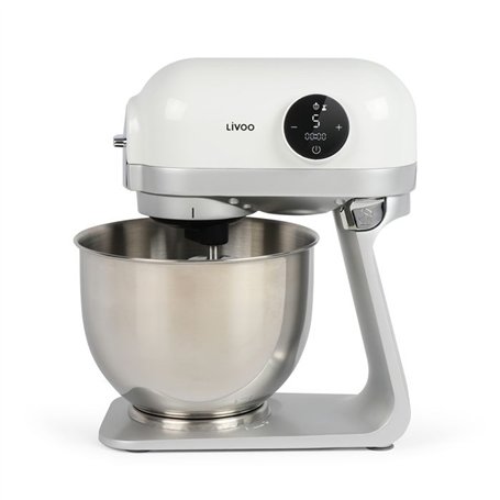 Robot pâtissier LIVOO DOP234 - 1200 Watts - 5 litres - Mouvement planétaire - 6 niveaux de vitesse