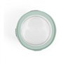 Set de 5 bocaux de conservation - LIVOO - MEN399 - 450 ml - Verre borosciliate - Couvercle en silicone et verre
