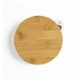 Balance de cuisine dynamo - LIVOO - DOM466 - Plateau bambou - Sans pile ni chargement - Max. 5 kg - 4 unités de mesure - Ecran L