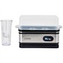Cuiseur a oeufs - LIVOO - DOC290 - 400W - 6 oeufs - Acier inoxydable - Maintien au chaud - Support a oeufs
