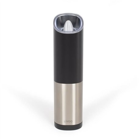 Moulin a épices - LIVOO - GS161 - 80 ml - Moulure réglable - LED bleue - Par gravité rechargeable
