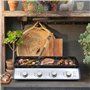 surface cuisson 76x36cm