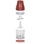 Hachoir - LIVOO - DOP244R - 400W - 1 vitesse et turbo - Bol gradué 300 ml - 2 lames acier inoxydable