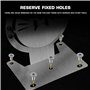 YChoolco Cibles de tir pivotantes en Acier pour balles d'eau et d'argile Cible rotative d'entraînement Polyvalente Convient aux 