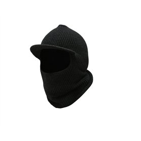 Inther Max CAGOULE NOIRE VISIERE - BONNET CASQUETTE