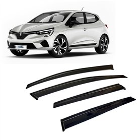 LISHAOWUDI Automotive Déflecteurs pour Clio 5 2020-2024