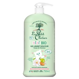 LE PETIT OLIVIER - Gel Lavant Douceur - Bébé BIO - Corps Et Cheveux - Dès La Naissance - Nettoie En Douceur - Certifié BIO - 97%