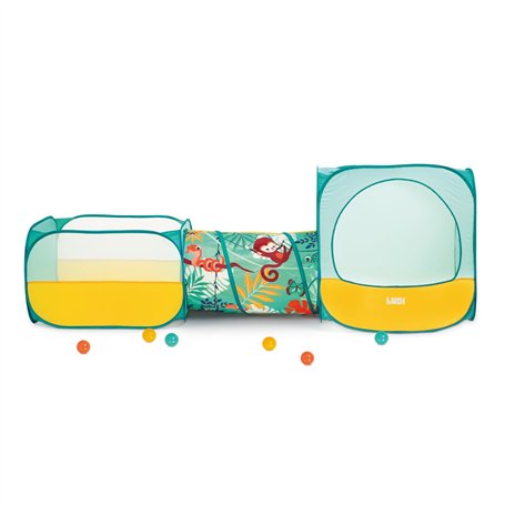 Ludi - Parcours de Jeu Pop-up Jungle - Cube