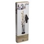 ATMOSPHERA CREATEUR D'INTERIEUR Porte-manteaux 12 patères et Porte-Parapluies en Bambou et Métal H 174 cm - Five