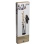 ATMOSPHERA CREATEUR D'INTERIEUR Porte-manteaux 12 patères et Porte-Parapluies en Bambou et Métal H 174 cm - Five