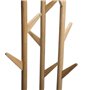 ATMOSPHERA CREATEUR D'INTERIEUR Porte-manteaux 12 patères et Porte-Parapluies en Bambou et Métal H 174 cm - Five