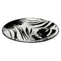 Service D'assiettes "palme" - Noir - 18 Pièces