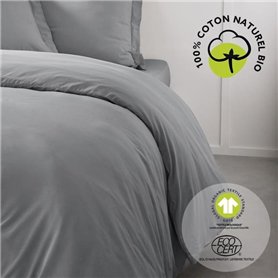 Parure de lit - TODAY - 220 x 240 cm - Coton 100% - Bio - GOTS et oeko-Tex