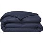 Parure de lit - TODAY - 240 x 260 cm - Coton 100% - Organic Navy - GOTS certifié