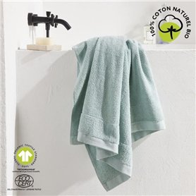 Maxi drap de bain - TODAY - 90 x 150 cm - Coton - Organic Celadon