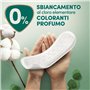 Carefree Salvaslip 100% coton biologique long, protège-slips en coton respirant pour femme extra long pour peaux sensibles, prot