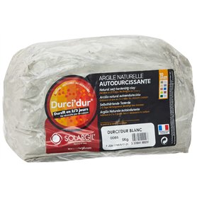 Arteo 38470 Argile Autodurcissante Solari Durci 'Dur Plastique Blanc