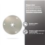 SKANA - Disque Robot - Acier - Pièce De Rechange - Plaque Protection/Friction Des Lames - Pour Tondeuses Robots Husqvarna Automo