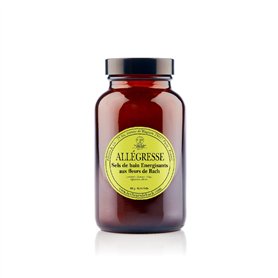 Elixirs & Co - Sels de Bain aux Fleurs de Bach - Allégresse - Soins du Corps Naturels - 300g