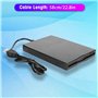 Lecteur de Cartes Portable Disquette Externe Ultra-Mince