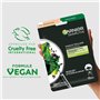 GARNIER Skin Active - Masque Visage Tissu Charbon Végétal - Réducteur De Pores & Hydratant - Charbon Pur, Acide Hyaluronique, LH